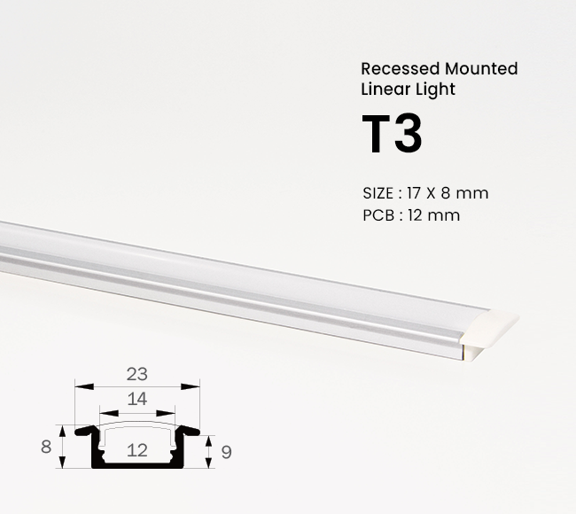 Recessed Linear lights T3 img
