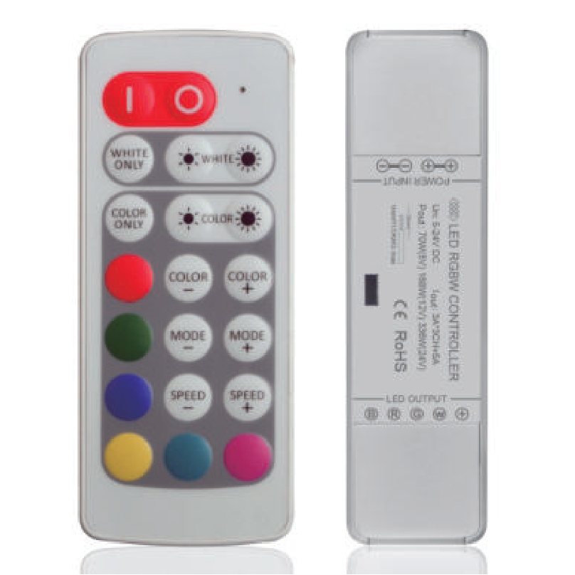 RGBW RF Wireless Remote Controller (Model #NT471) - Bandis Vision